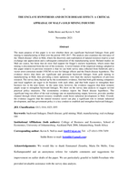 The enclave hypothesis and Dutch disease effect : A critical appraisal of Mali’s gold mining industry