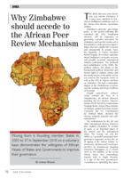 Why Zimbabwe should accede to the African Peer Review Mechanism