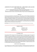 A review of waste tyre pyrolysis : a discussion and analysis