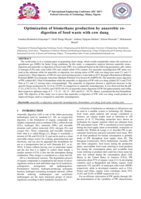 Optimization of biomethane production by anaerobic co-digestion of food waste with cow dung