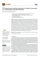 An unsupervised learning approach to condition assessment on a wound-rotor induction generator