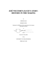 Zoë Wicomb's David's story : history in the making