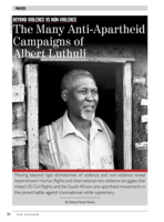 Beyond Violence vs Non-Violence : The Many Anti-Apartheid Campaigns of Albert Luthuli