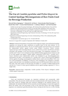 The Use of Candida pyralidae and Pichia kluyveri to Control Spoilage Microorganisms of Raw Fruits Used for Beverage Production