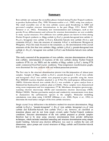 The crystal structures of the iron carbides