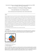 Process evaluation of a domestic biogas digester