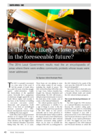 Is the ANC likely to lose power in the foreseeable future?