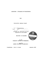 Lesbinisme, etiologie en psigodinamika
