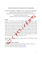 Properties of cellulose/Thespesia Lampas short fibers bio-composite films