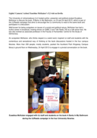 Lights! Camera! Action! Eusebius McKaizer’s UJ visit on Kwêla