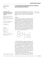 Carbonyl(8-hydroxyquinolinato)[tris(2,6-dimethylphenyl) phosphite]rhodium(I)