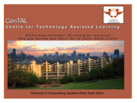 Managing the multitudes: making sense within the plethora of integrated flexible learning environments