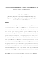 Effects of compositional and physico – chemical mix design parameters on properties of fly ash geopolymer mortars