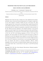 Microstructure evolution in AZ61 alloy processed by  Equal Channel Angular Pressing
