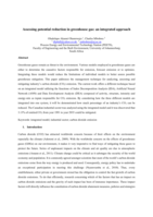 Assessing potential reduction in greenhouse gas : an integrated approach