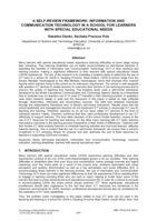 A self-review framework: information and communication technology in a school for learners with special educational needs