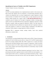 Quantifying the sources of volatility in the IFRS 9 impairments