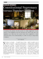 Constitutional supremacy versus popular consent