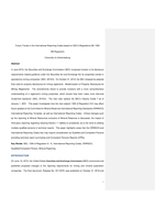 Future Trends in the International Reporting Codes based on SEC’s Regulations SK-1300