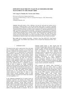 Efficient electricity usage plan for demand side management in the smart grid