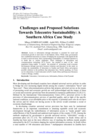 Challenges and proposed solutions towards telecentre sustainability : a Southern Africa case study