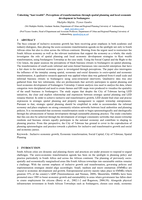Unlocking “kasi wealth” : Perceptions of transformations through spatial planning and local economic development in Soshanguve