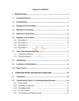 Factors affecting the retention of knowledge workers.