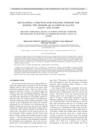 Developing a friction-stir welding window for joining the dissimilar aluminum alloys AA6351 and AA5083