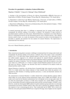 Procedure for quantitative evaluation of mineral liberation