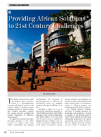 University of Johannesburg : providing African solutions to 21st Century challenges