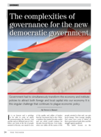 The complexities of governance for the new democratic government