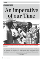 Africa must unite : an imperative of our time