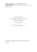Connect to me dot com: contemporary issues in cyberpsychology