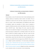Toxification of national holidays and national identity in Zimbabwe’s post 2000 nationalism