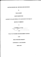 Auditing Windows 2000 : methodologies and issues