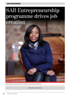 SAB entrepreneurship programme drives job creation
