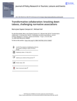 Transformative collaboration : knocking down taboos, challenging normative associations