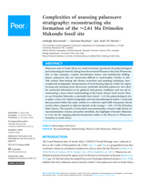 Complexities of assessing palaeocave stratigraphy: reconstructing site formation of the ∼2.61 Ma Drimolen Makondo fossil site