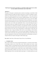 Exploring parental and driver knowledge, use and beliefs of child restraints such as infant car seats, toddler seats and booster seats in South Africa
