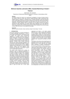 Minimum quantity lubrication (MQL) assisted machining of grade-4 titanium