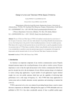 Design of a low cost Television White Space Z antenna