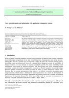 Fuzzy system dynamics and optimization with application to manpower systems