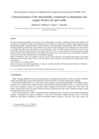 Characterization of the intermetallic compounds in aluminium and copper friction stir spot welds