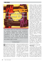 Ubuntu and the European Welfare State model
