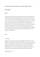 Tendencies, determinism, and sporting prowess – a response to Mumford and Anjum