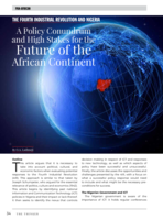 The Fourth Industrial Revolution and Nigeria : A Policy Conundrum and High Stakes for the Future of the African Continent