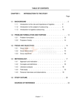 An investigation into logistics outsourcing practices, trends and issues within the manufacturing sector in South Africa