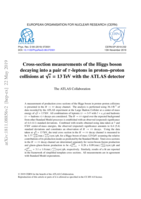 Cross-section measurements of the Higgs boson decaying in a pair of τ-leptons in proton-proton collisions at √s = 13 TeV with the ATLAS detector