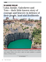 The Langeberg rebellion : Luka Jantjie, Galeshewe and Toto – their little known story of courage and bravery in defence of their people, land and livelihoods
