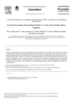 Circular economy ownership models : a view from South Africa industry